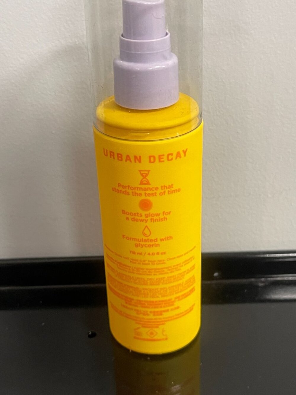 Urban Decay All Nighter Glow Setting Spray 4 oz - Picture 4 of 5